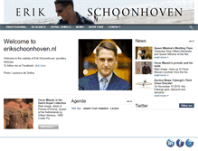 Tablet Screenshot of erikschoonhoven.nl